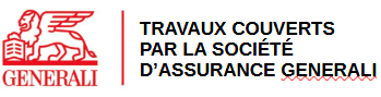Travaux de jardinage couvert par la société d'assurane Générali